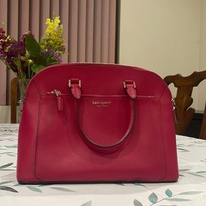 Berry Kate Spade bag with original crossbody strap